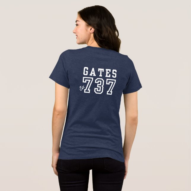 Women's CSP EXT # (Reserved for Jade) Tri-Blend Sh Shirt (Back Full)