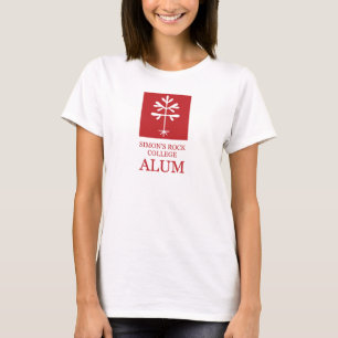 Women's-cut "SRC Alum" Tee in Red