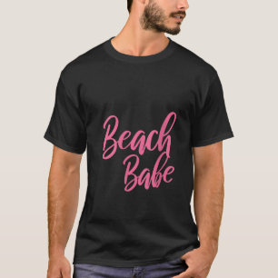 Womens Cute Beach Babe Tops Casual Summer Beach Ap