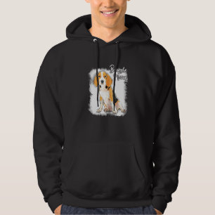 Womens Cute Beagle Mum For Beagle Hoodie