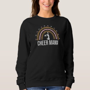Womens Cute Cheer Mama For Women Cheerleader Mum L Sweatshirt