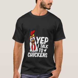 Womens Cute Chicken Art For Men Women Kids Chicken T-Shirt