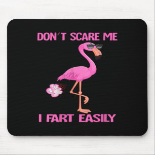 Womens Cute Don't E Me I Fart Easy Fart Joke Flami Mouse Mat
