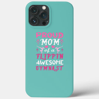 Womens Cute Gymnast Mum Funny Gymnastics Mum Mama iPhone 13 Pro Max Case