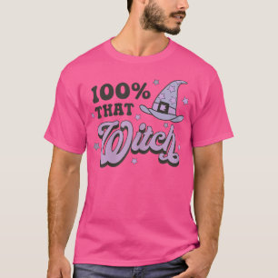 Womens Cute Halloween Witch Shirts For Women 100 T