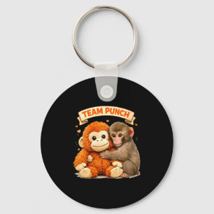 Women's cute monkey punch panchi kun japan baby key ring