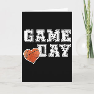 Women's Cute Sketll Mum Friday Night Game Day Card