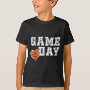 Women's Cute Sketll Mum Friday Night Game Day T-Shirt