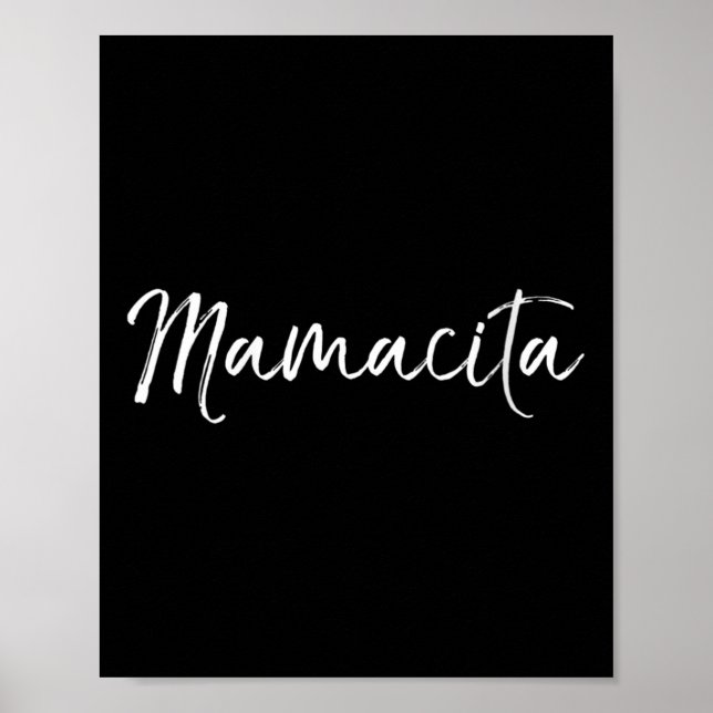 Womens Cute Spanish Mother's Day Gift En Español Q Poster (Front)