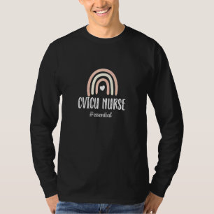 Womens Cvicu Nurse Essential Cardiovascular Intens T-Shirt