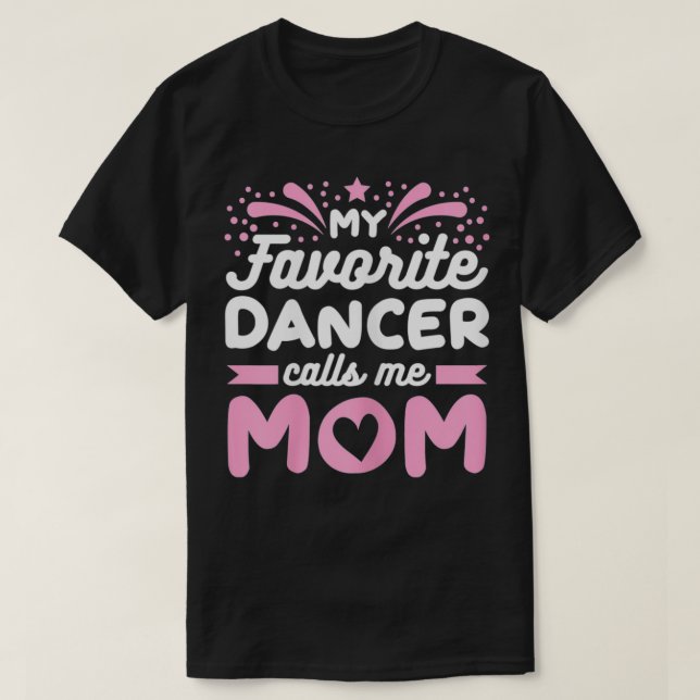 Womens Dance Mum  T-Shirt (Design Front)