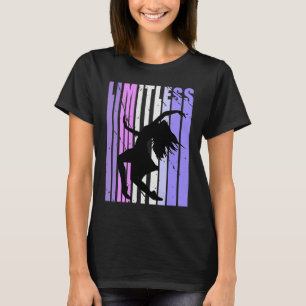 Womens Dancing Purple Limitless Birthday Coach Par T-Shirt