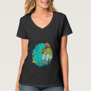 Womens Dancing Snake Flute Reptile Snake Charmers T-Shirt