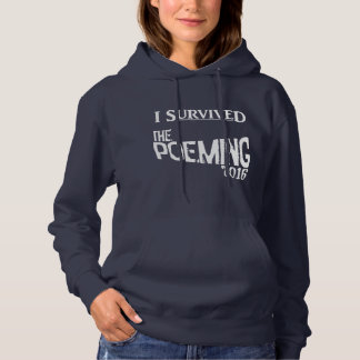 Women's dark hoodie