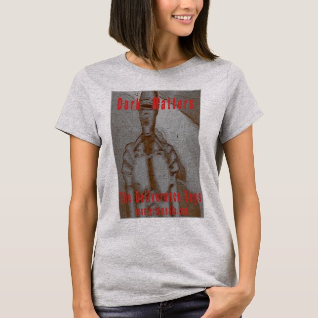 Women's "Dark Matters" coloured t-shirt (Front)