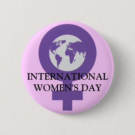 Image of Women's Day Button