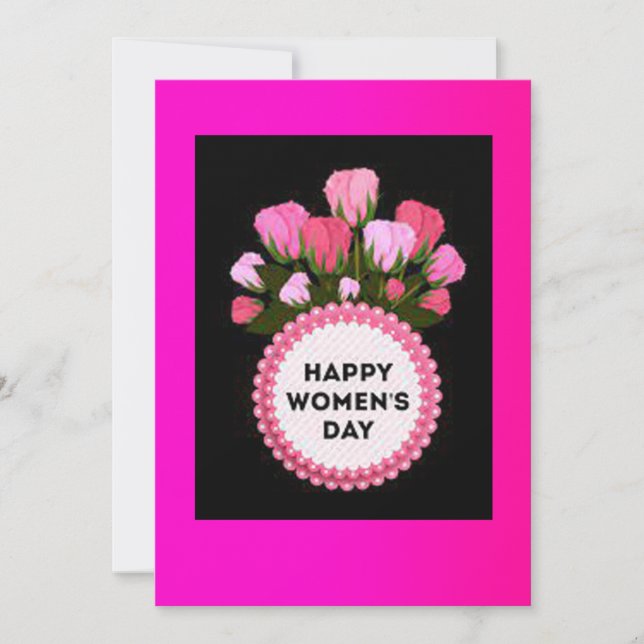women's day card (Front)