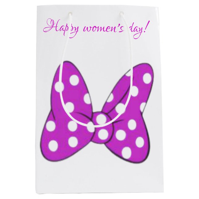 Women's day medium gift bag (Front)