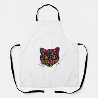 Womens Day of Dead Cats Lovers Sugar Skull Cat Dia