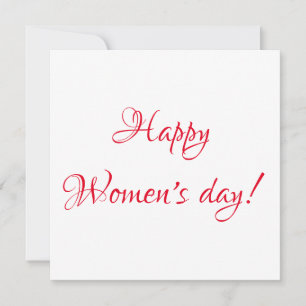 Women's day Postcard