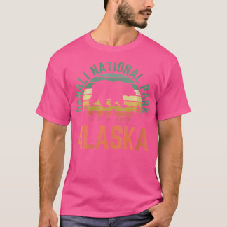 Womens Denali National Park Alaska Bear Hiking Nat T-Shirt