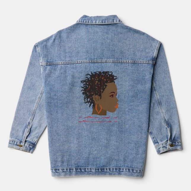 Women's Denim Jacket (Back)