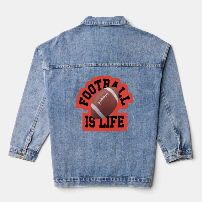 Women's Denim Jacket – International12shop Exclusi (Back)