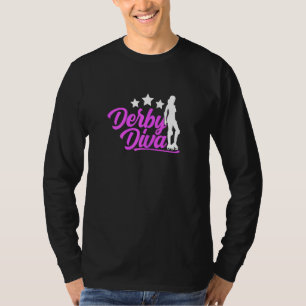 Womens Derby Diva Roller Derby T-Shirt