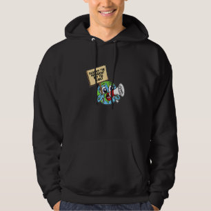 Womens Destroy The Patriarchy Not The Planet - Pro Hoodie