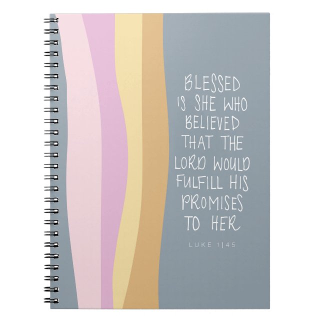 Women's Devotional Scripture Spiral Notebook (Front)
