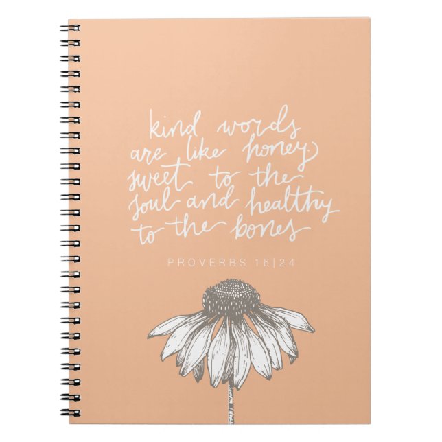 Women's Devotional Scripture Spiral Notebook (Front)