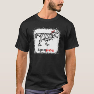 Womens Dinosaur Gram Saurus Family Matching Gramsa T-Shirt