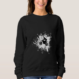 Womens Dirt Bike Motocross Sweatshirt