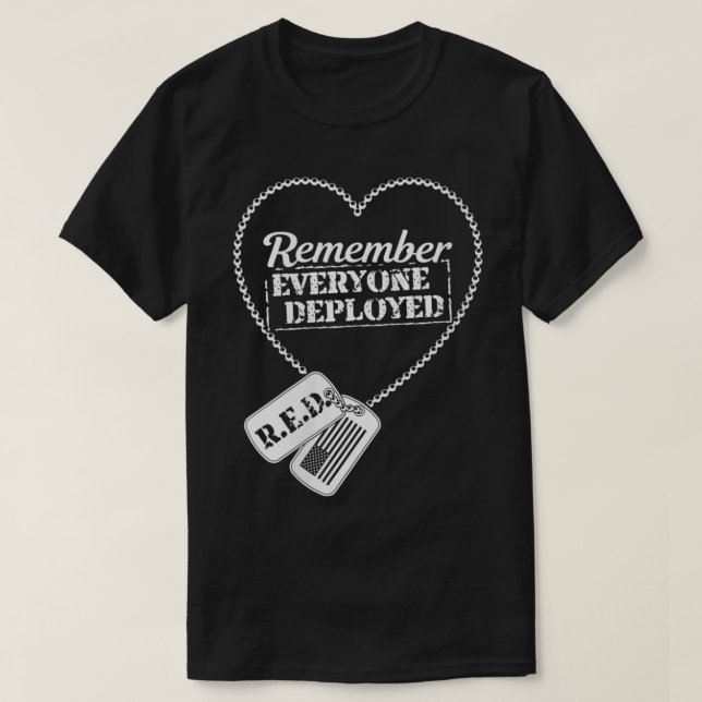 Womens Distressed R T-Shirt (Design Front)