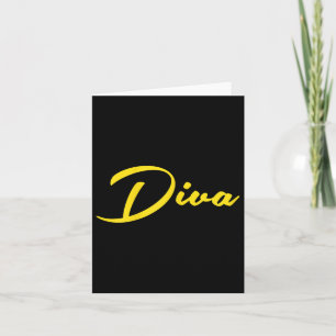 Womens Diva Card
