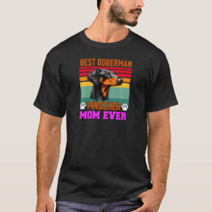 Womens Doberman Dog Pet Owner Best Doberman Pinsc T-Shirt