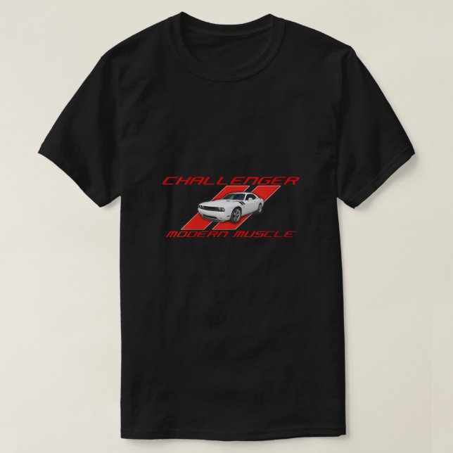 Womens Dodge Challenger RT Modern Muscle T-Shirt (Design Front)