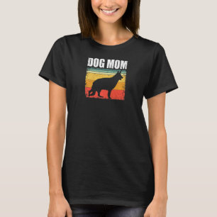 Womens Dog Mum German Shepherd German Shepherd T-Shirt