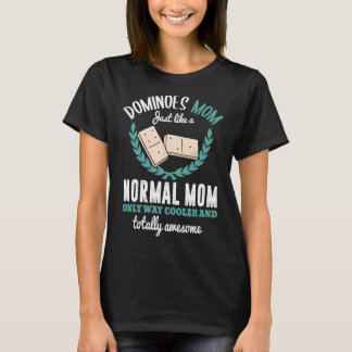 Womens Dominoes Shirt Funny Dominoes Mum Mother Do