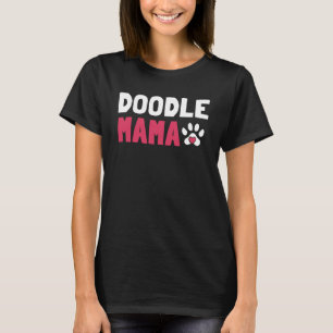 Womens Doodle Mama Labradoodle Goldendoodle T-Shirt