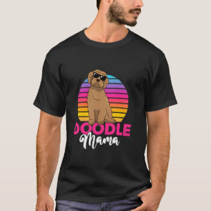 Womens Doodle Mama Labradoodle Goldendoodle T-Shirt