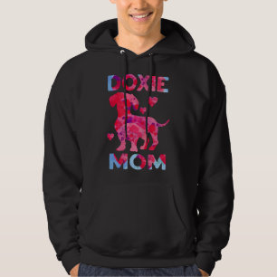 Womens Doxie Mum Weenie Dog Dachshund Mum Graphic Hoodie