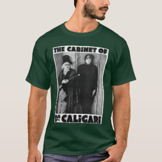 Womens Dr Caligari Halloween Monster Poster Vintag T-Shirt