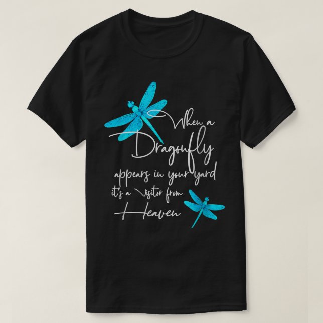 Womens Dragonfly spiritual faith dragonflies lover T-Shirt (Design Front)