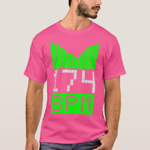 Womens Drum Bass 174 Bpm - Dnb Jungle Party Raver T-Shirt
