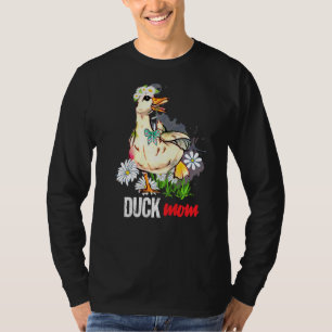 Women's Duck Mum Mother Mummy Farm Animal T-Shirt