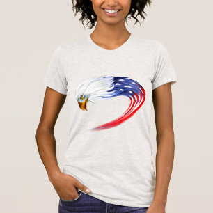 Women's Eagle Flag T-Shirt