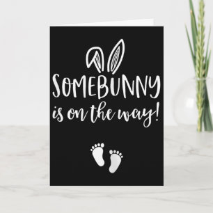 Womens Easter Pregnancy Announcement Shirt Somebun