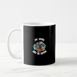 Womens Eat Drink And Be Scary Halloween Coffee Mug
