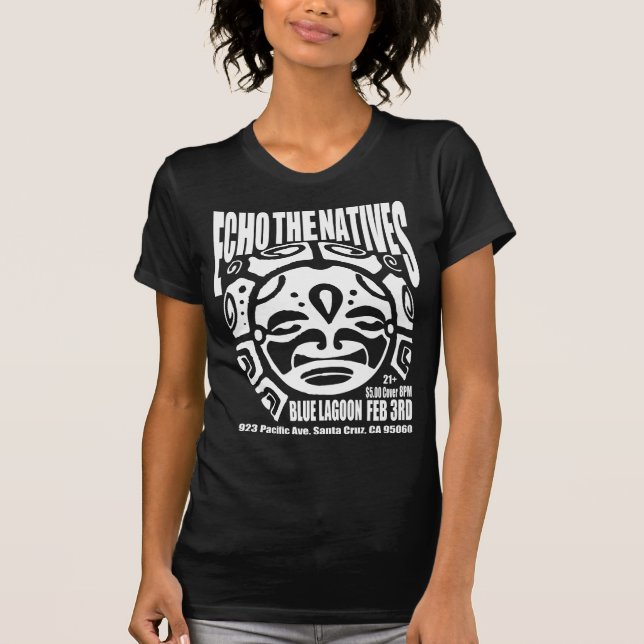 Women's Echo The Natives Aztec Concert Tee (Front)
